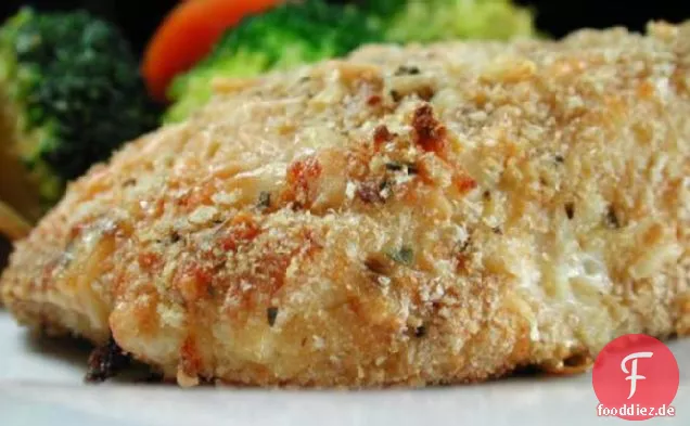 Knuspriger ofengebratener Fisch