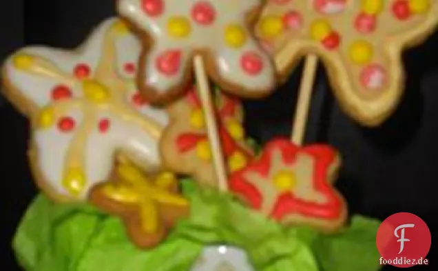 Altmodische Zuckerkekse in einem Glas