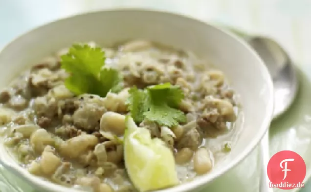 Weißer Truthahn Chili
