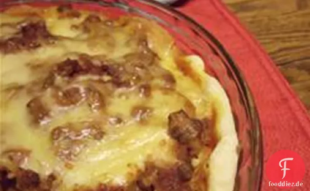 Drei-Käse-Spaghetti-Torte