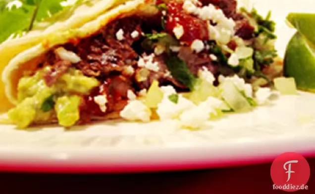 Tacos im Taqueria-Stil (Carne Asada)