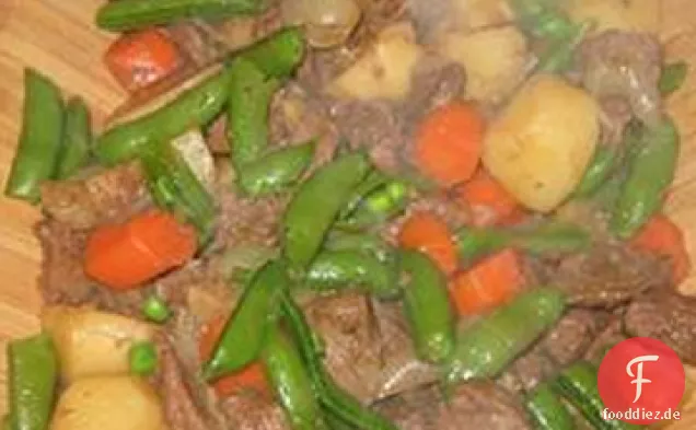 Nikujaga (Fleisch und Kartoffeln nach japanischer Art)