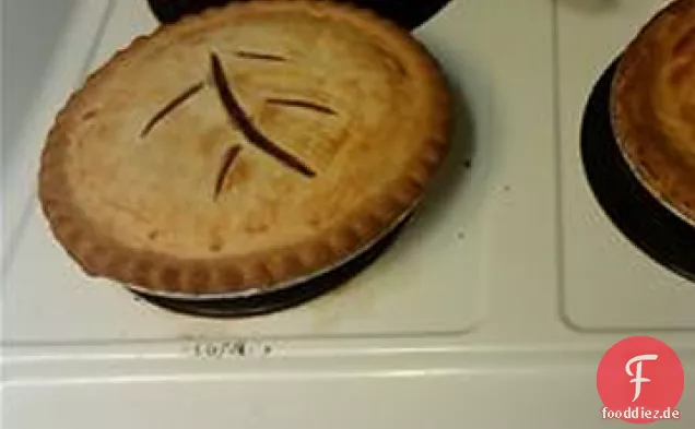 Rhabarber-Pudding-Kuchen Ich