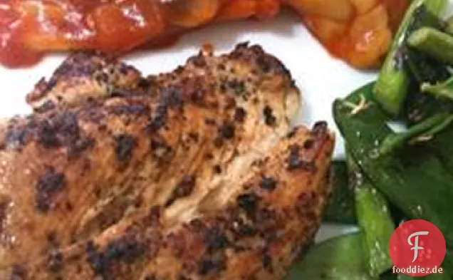 Zitrone Pfeffer gegrilltes Huhn