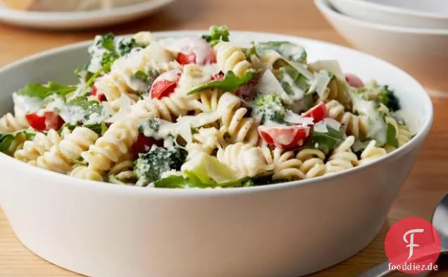 Zitronen-Fusilli mit Rucola