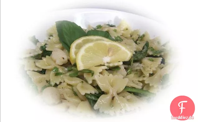 Farfalle W/Kräuter und Jakobsmuscheln