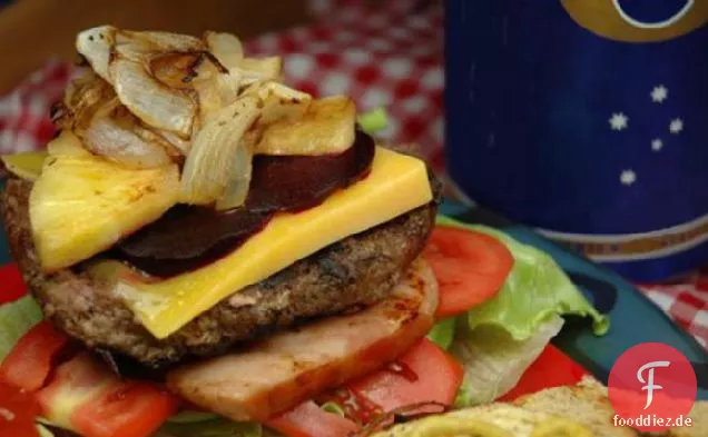 Die Werke - Bonza Aussie Burger und Chips!