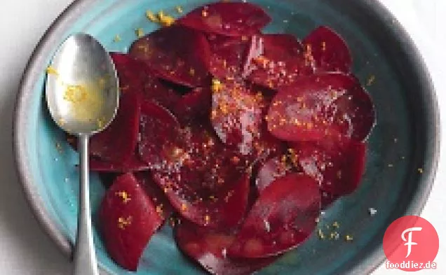 Rasierte Rüben Mit Orange