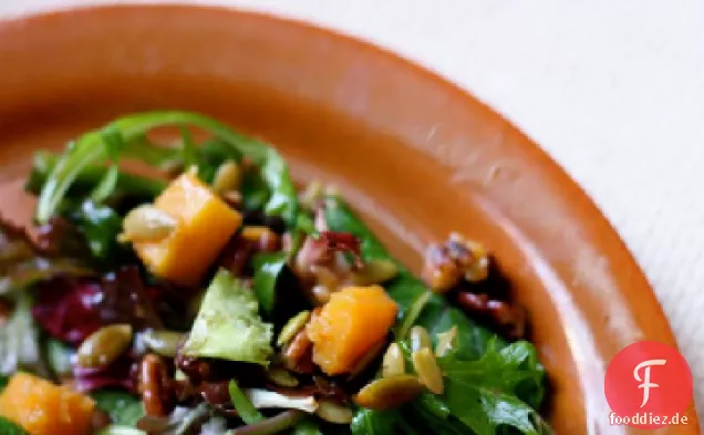 Salat ernten
