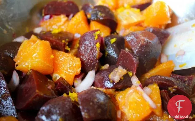 Rüben mit Orangenvinaigrette Rezept
