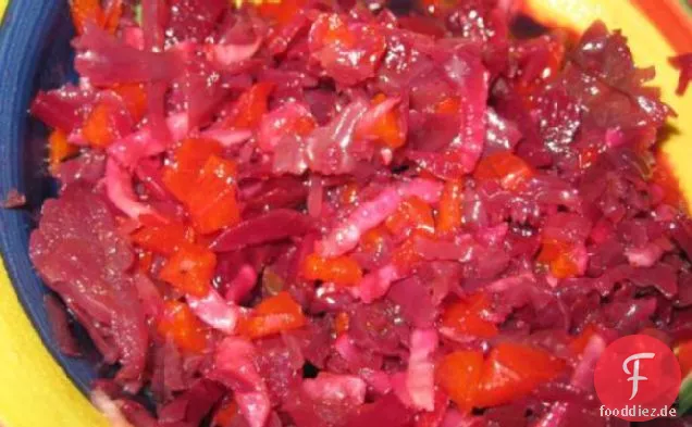 Roter Flanell Cole Slaw