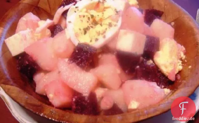 Kartoffel-Rote-Bete-Salat ( Zypern Gericht)