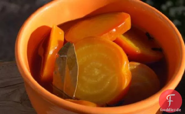 Geröstete Rüben in Gingered Sirup