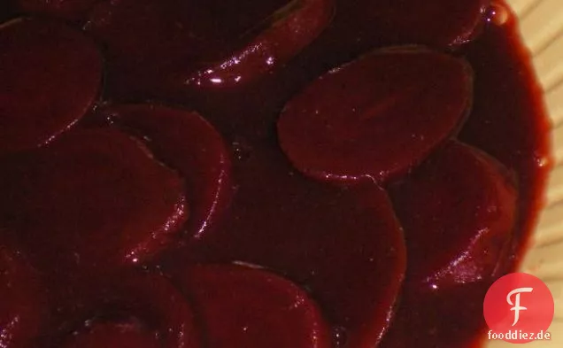 Rüben und Preiselbeeren