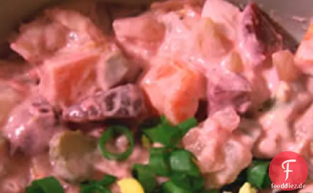 Ensalada Roja con Pollo (Roter Salat mit Huhn)