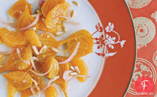 Rübensalat mit Mandarinen