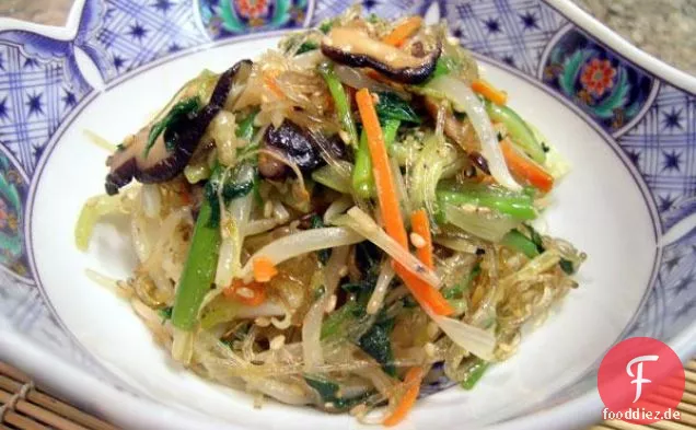 Bok Choy-Ramen-Nudel-Salat