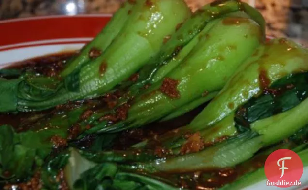 Baby Bok Choy mit Austernsauce