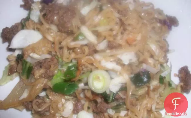 Mightyro's Skillet Hackfleisch-Bok Choy