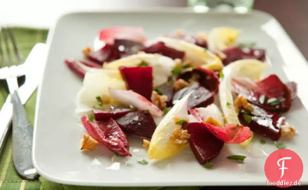 Endivien und Rübensalat