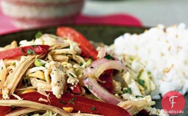 Asiatischer Truthahnsalat