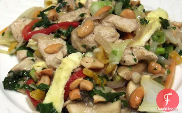 Huhn Unter Rühren Braten, Oriental