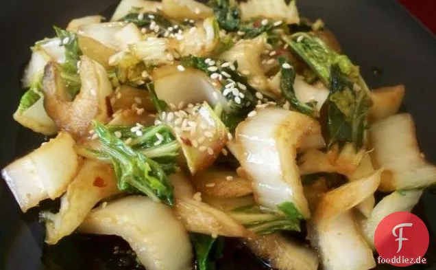 Zippy gebratenes Baby Bok Choy