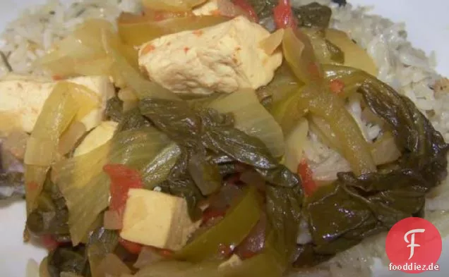 Schnelle, Bunte Tofu-Rühren-Braten