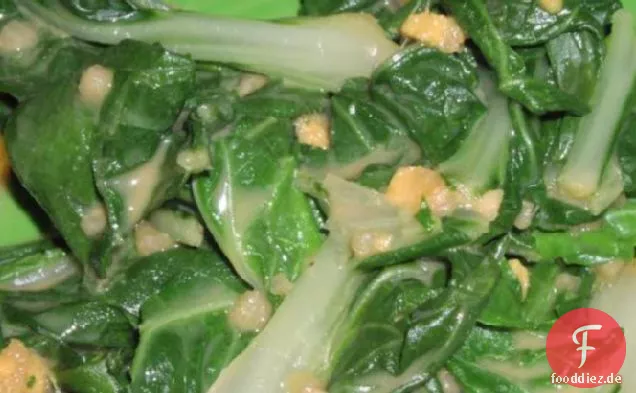 Bok Choy Mit Ingwer Vinaigrette