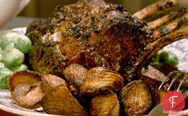 Stehender Rippenbraten