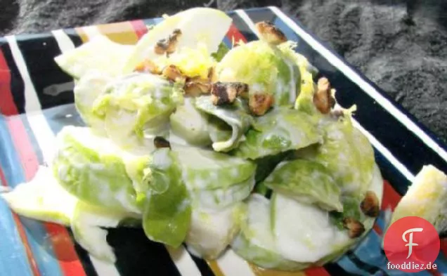 Rosenkohl & Apfelsalat