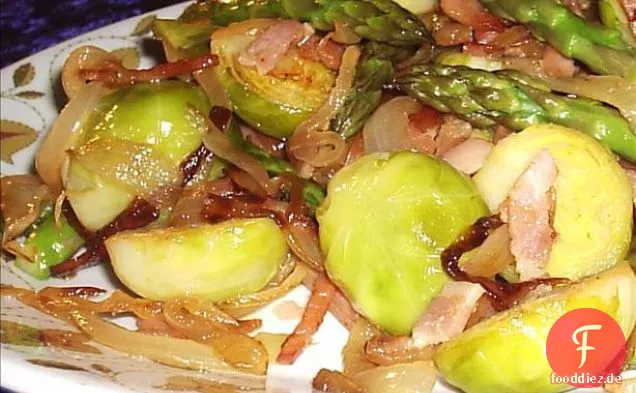 Rosenkohl mit Kastanienbutter