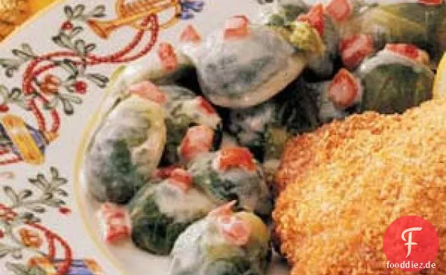 Gedünstetes Wurzelgemüse mit Dillbutter