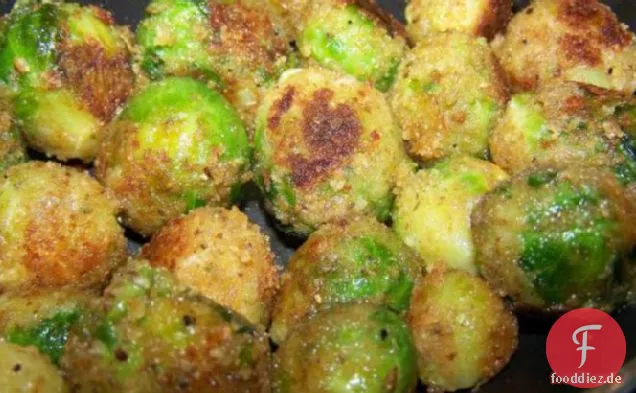 Cheesy gebratene Rosenkohl
