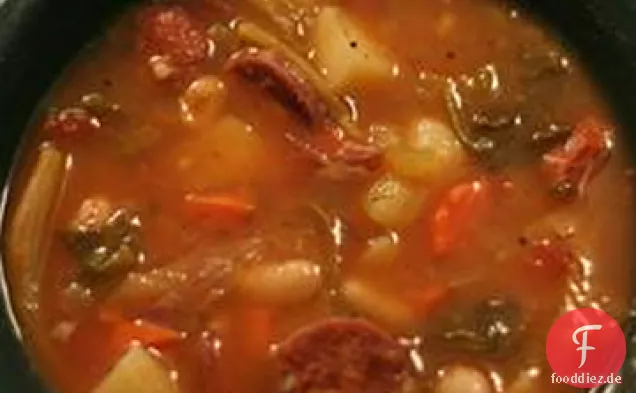 Portugiesische Bohnensuppe