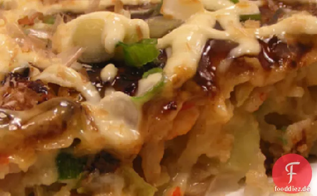 Japanische Gemüsekuchen (O Konomi Yaki)