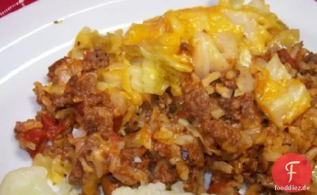 Cajun Kohl und Rindfleisch