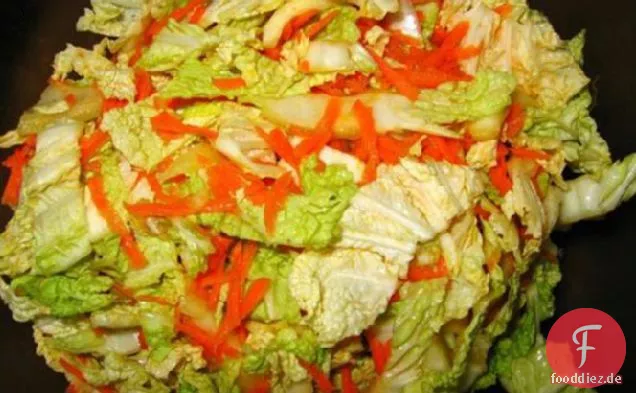 Krautsalat im asiatischen Stil