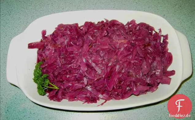 Kohl mit Wein - Hvidkål I Vinsauce