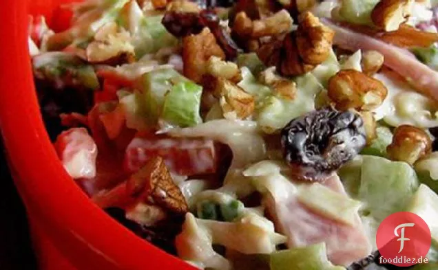 Schinken-Cole Slaw Salat