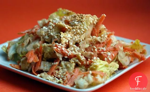 Rindfleisch mit Kohl und Pilzen