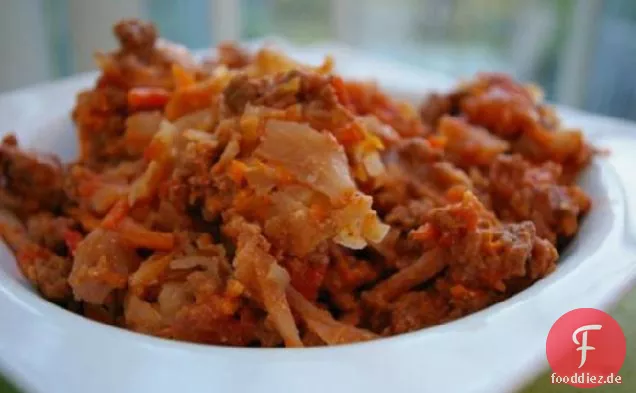 Kohl-Rindfleisch-Backen