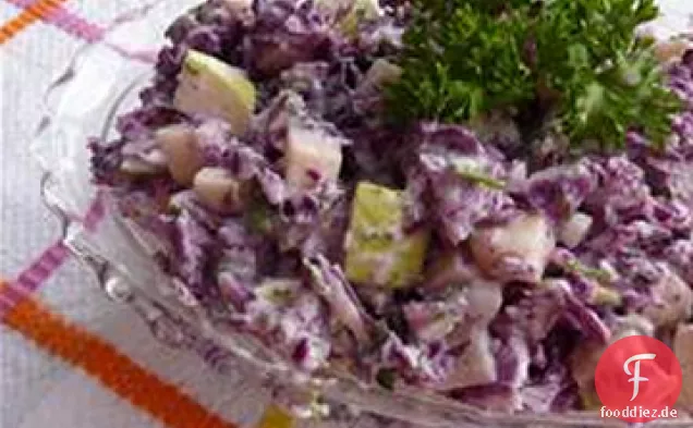Kohl und Apfelsaft