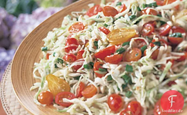 Kohl und Tomatenkraut mit Sherry-Senf-Viniagrette