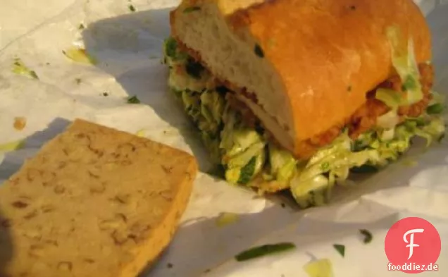 Bakesale Betty ' s Fried Chicken Sandwich
