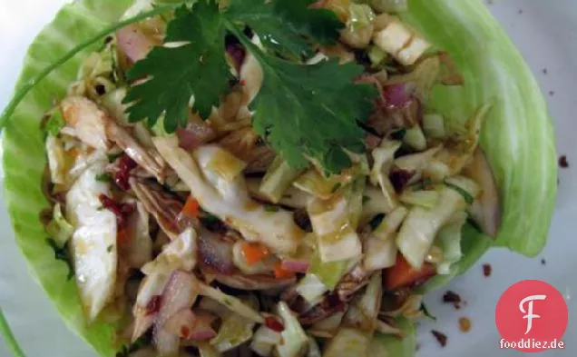 Chipotle Huhn Salat Tacos