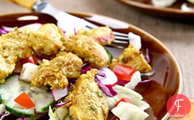 Tandoori-Hähnchen-Salat