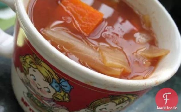 Weight Watchers Kohlsuppe - Süß und sauer
