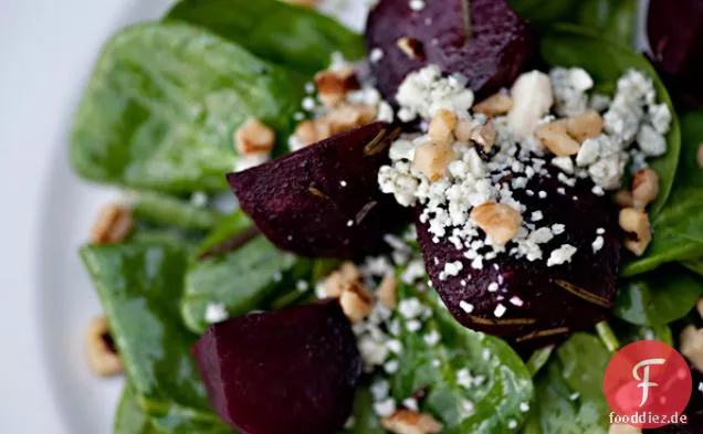 Gebratener Rübensalat