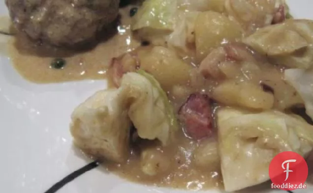 Schlabberkappes (Kohl Mit Soße)